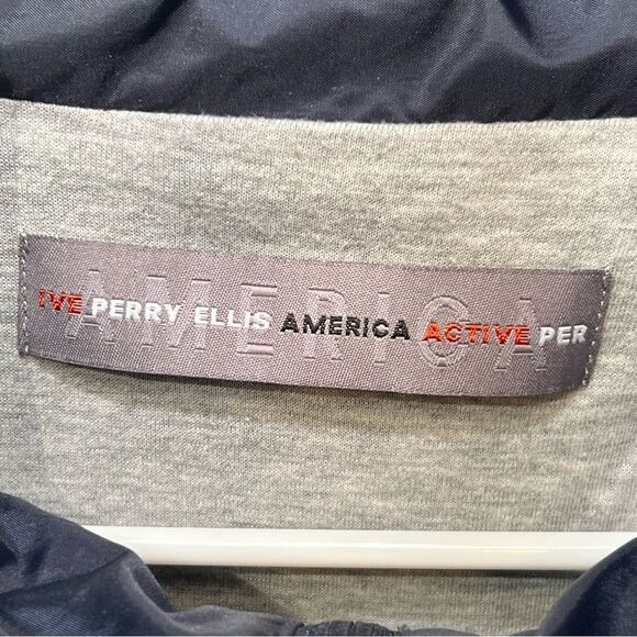 Perry. Ellis America lined windbreaker 🖤 navy 🖤 excellent condition 🖤  3X - Picture 8 of 9